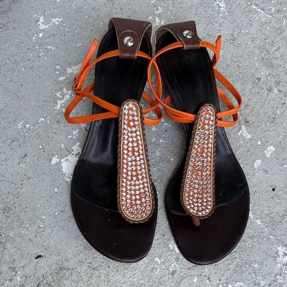 Guiseppe Zanotti rhinestone wedges